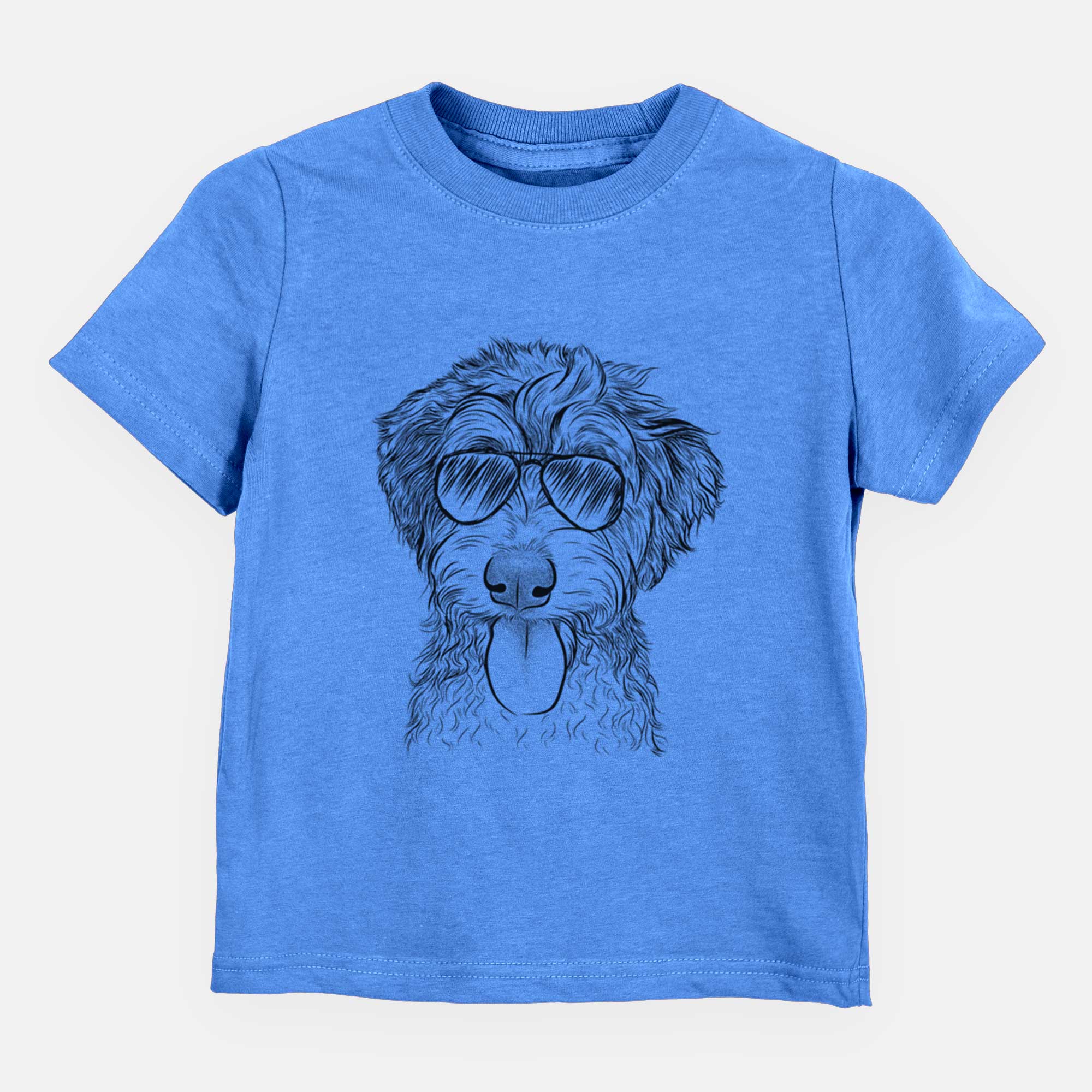 Aviator Myrtle Mae the Aussiedoodle - Kids/Youth/Toddler Shirt