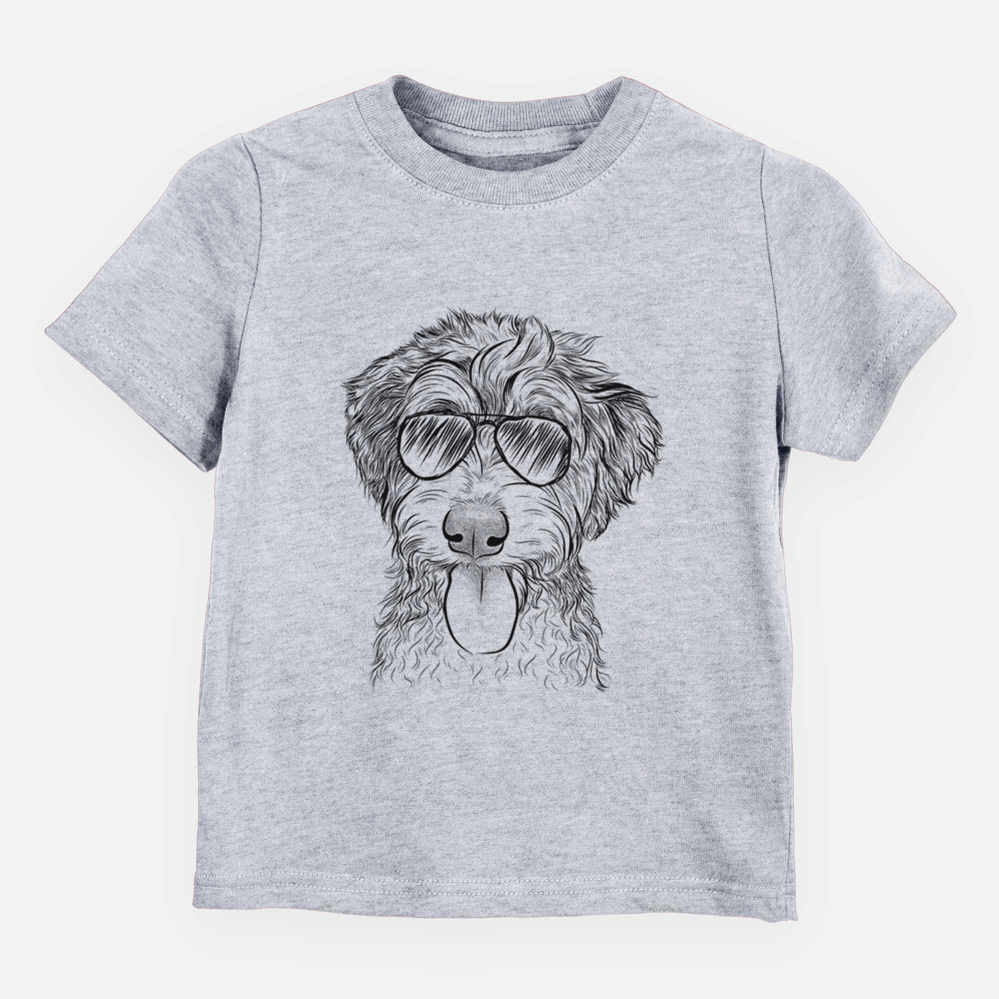 Aviator Myrtle Mae the Aussiedoodle - Kids/Youth/Toddler Shirt