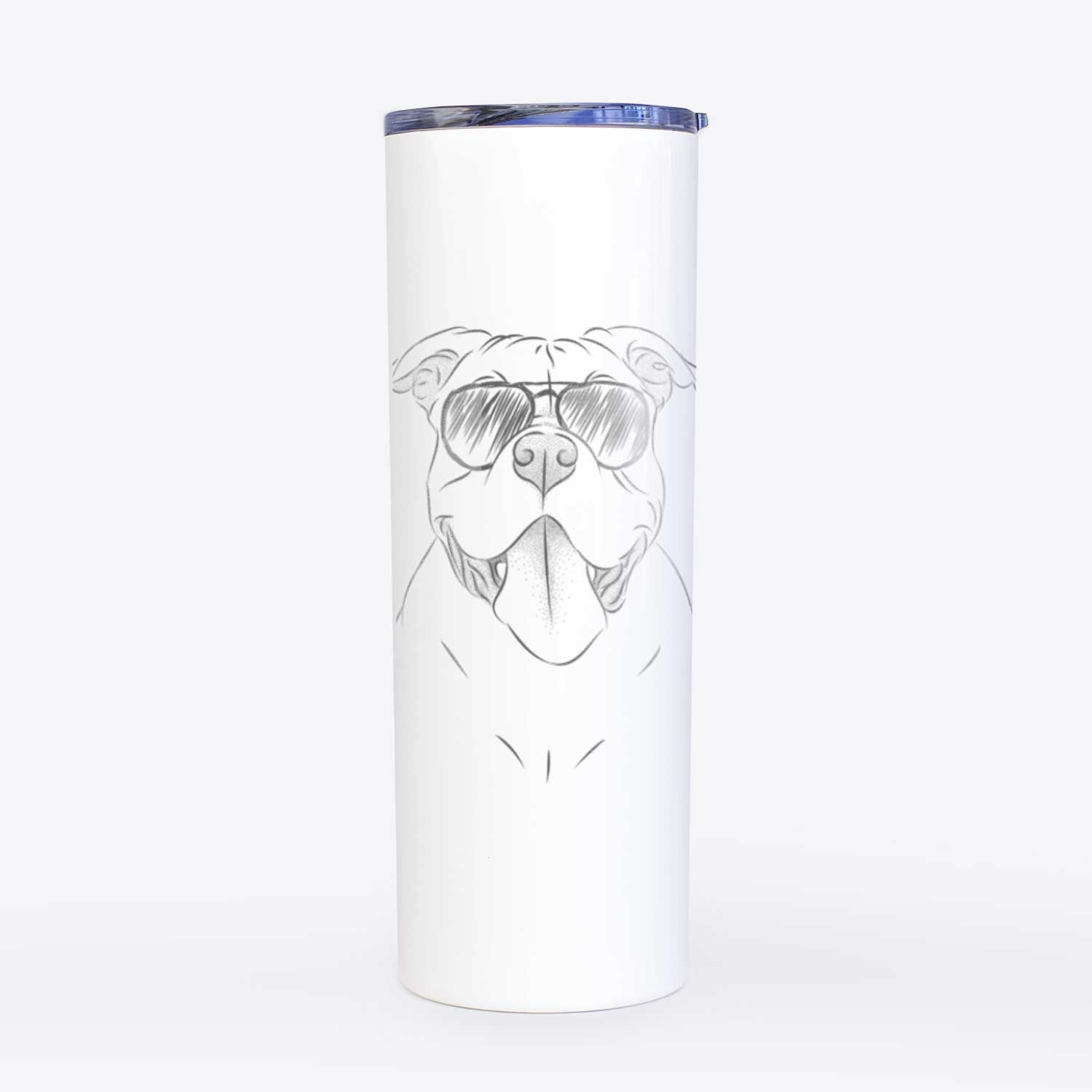 Nacho the American Bully - 20oz Skinny Tumbler