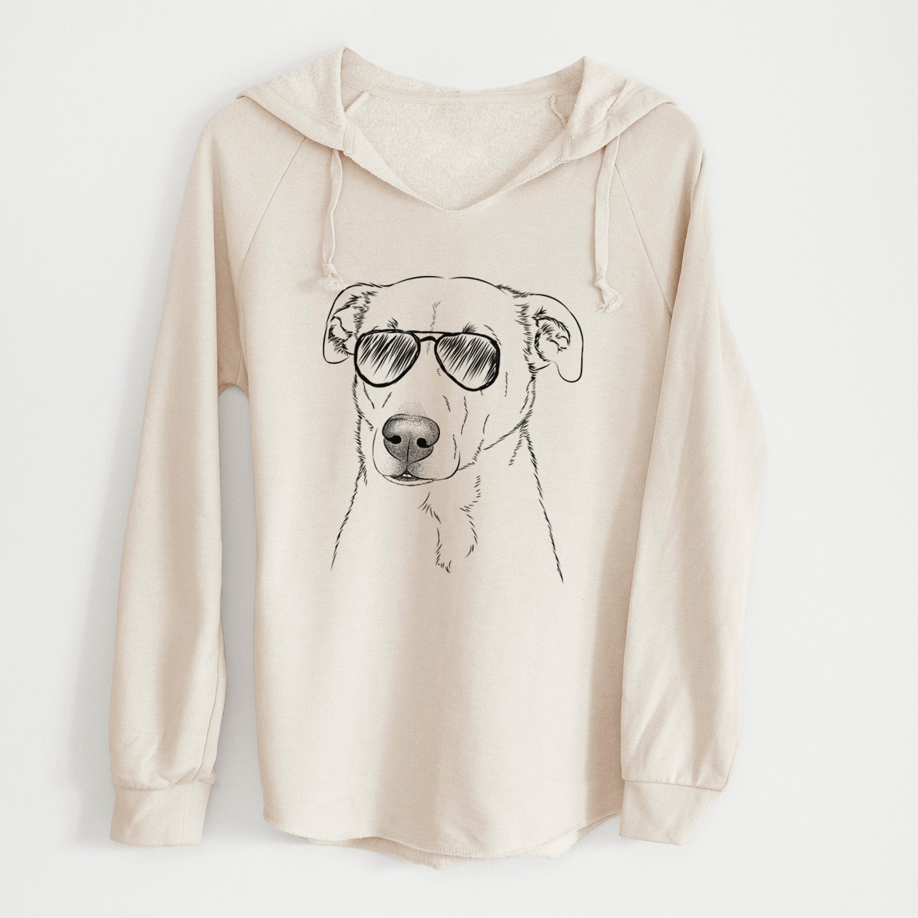 Aviator Nala the American Staffordshire Terrier - Cali Wave Hooded Sweatshirt