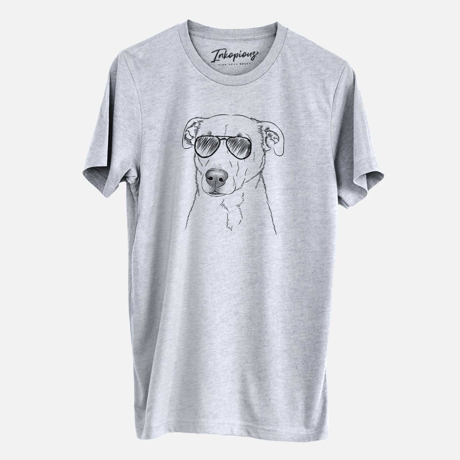 Aviator Nala the American Staffordshire Terrier - Unisex Crewneck