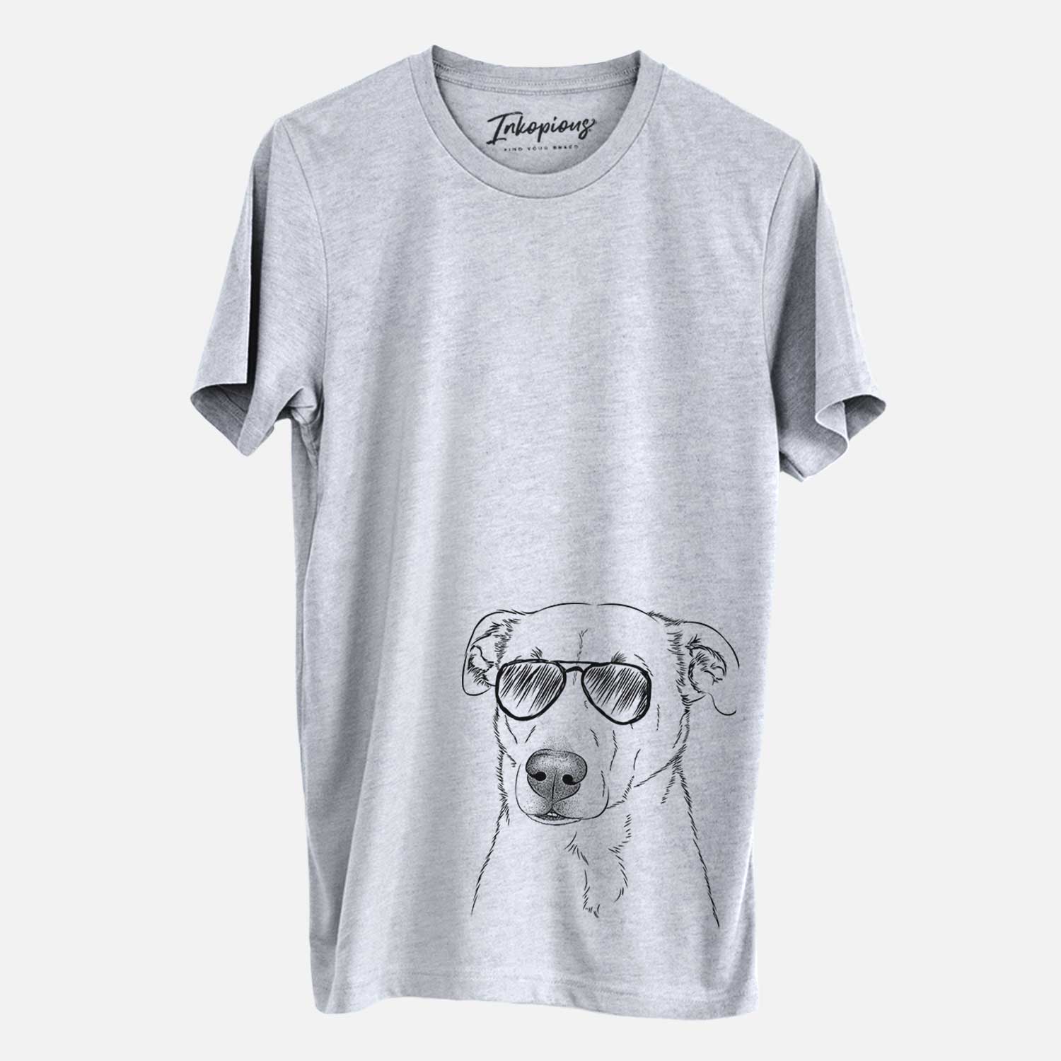 Aviator Nala the American Staffordshire Terrier - Unisex Crewneck