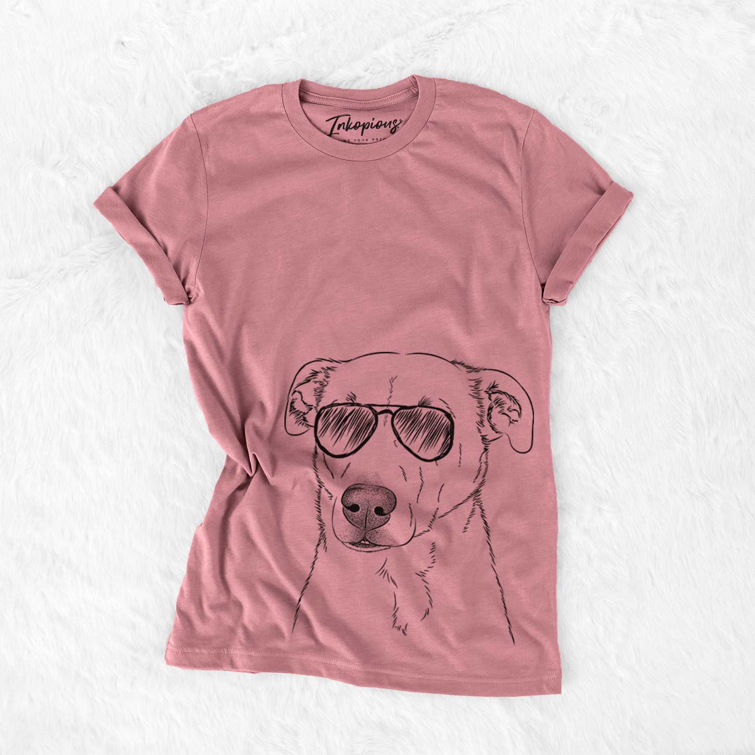 Aviator Nala the American Staffordshire Terrier - Unisex Crewneck