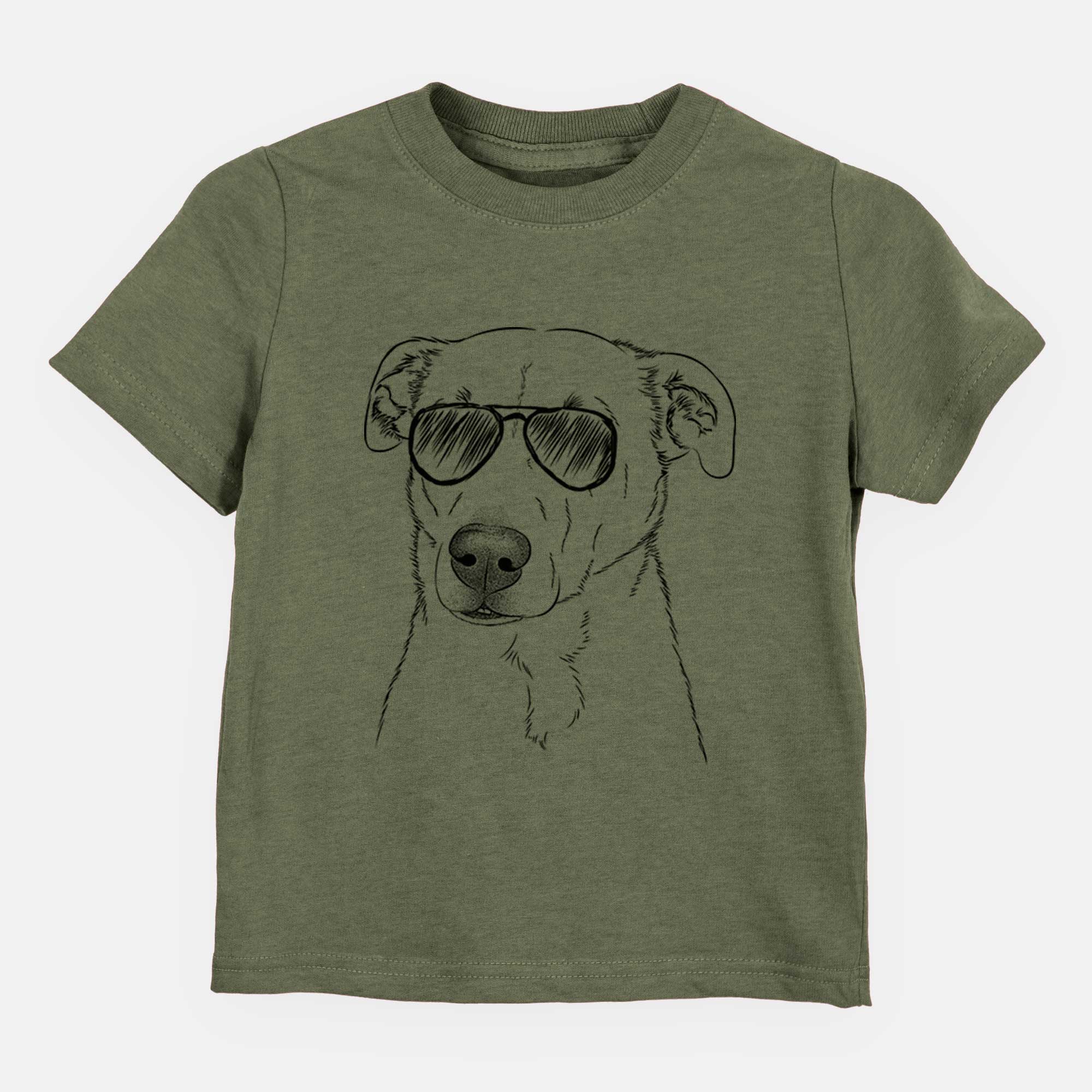 Aviator Nala the American Staffordshire Terrier - Kids/Youth/Toddler Shirt