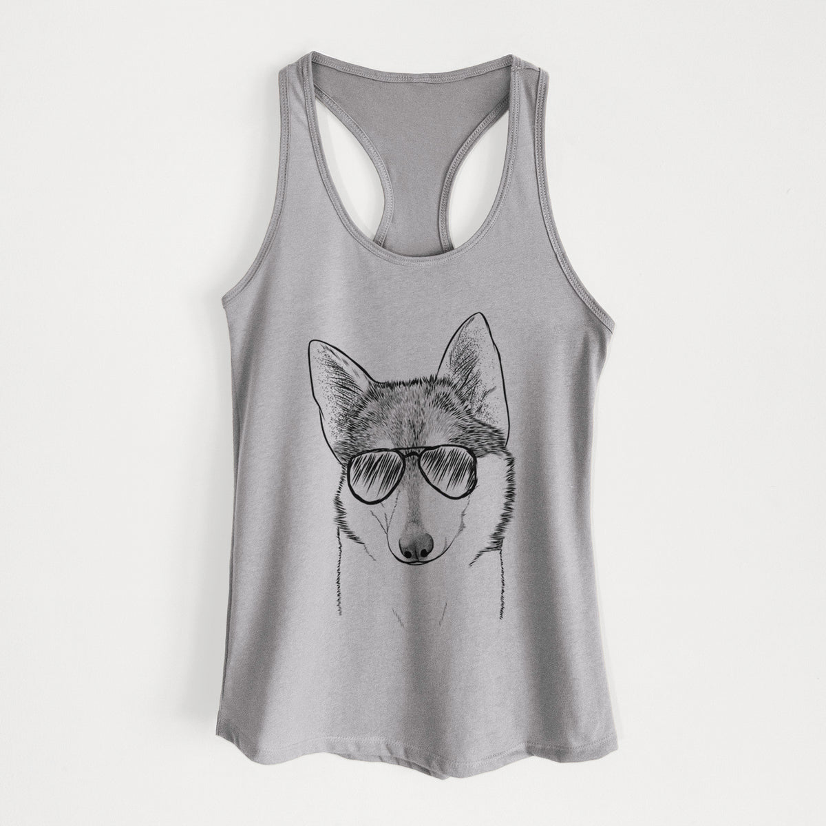 Nami the Alaskan Klee Kai - Women's Racerback Tanktop