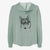 Nami the Alaskan Klee Kai - Women's Cali Wave Zip-Up Sweatshirt