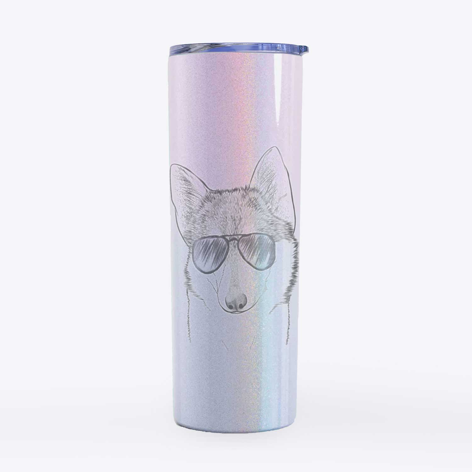 Nami the Alaskan Klee Kai - 20oz Skinny Tumbler