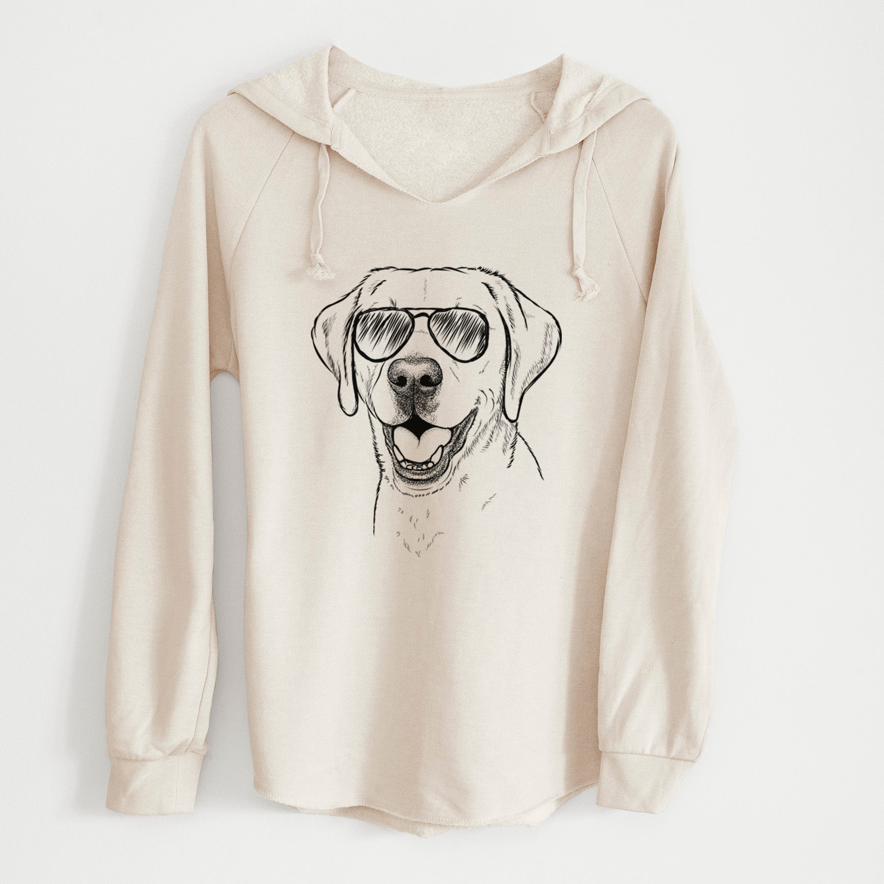 Aviator Nate the Labrador Retriever - Cali Wave Hooded Sweatshirt