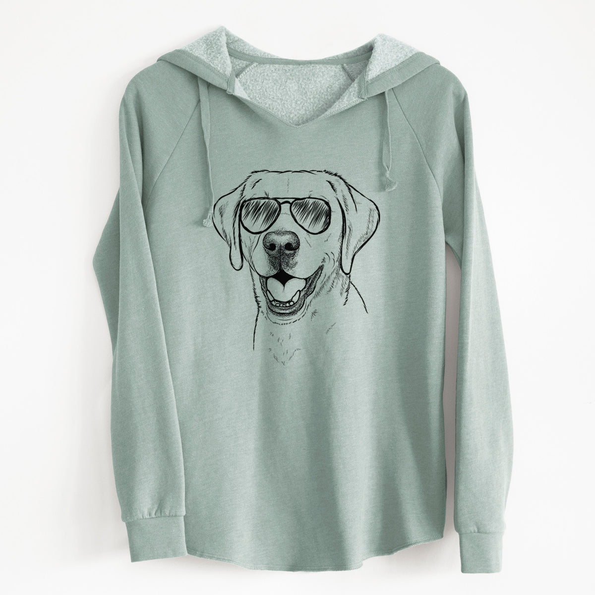 Aviator Nate the Labrador Retriever - Cali Wave Hooded Sweatshirt