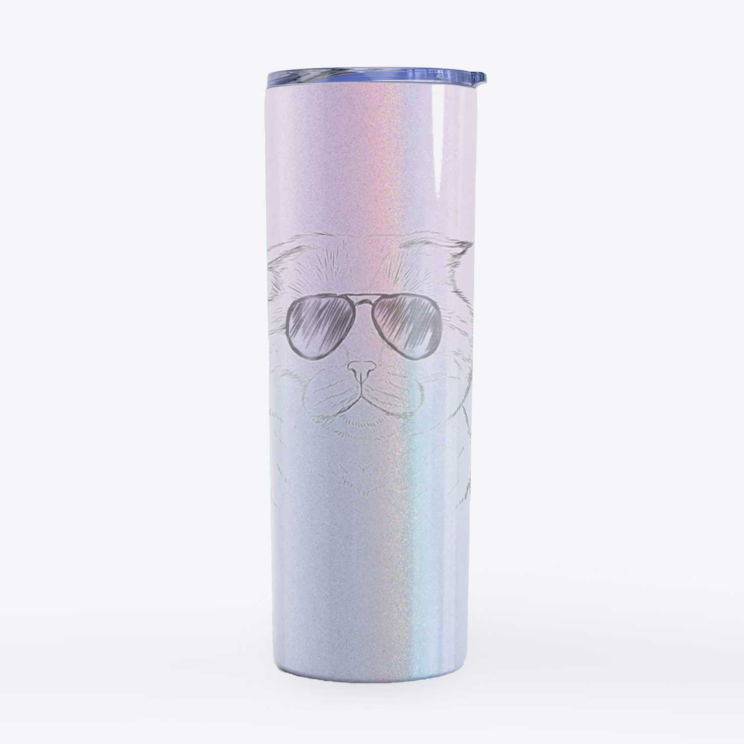 Neko the Scottish Fold Cat - 20oz Skinny Tumbler