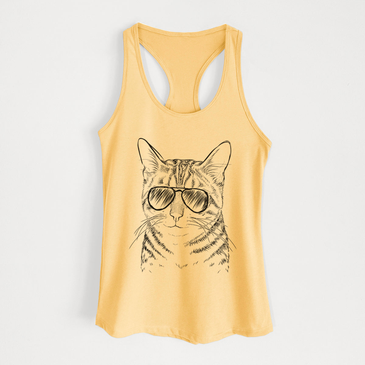 Nell the Tabby Cat - Women's Racerback Tanktop