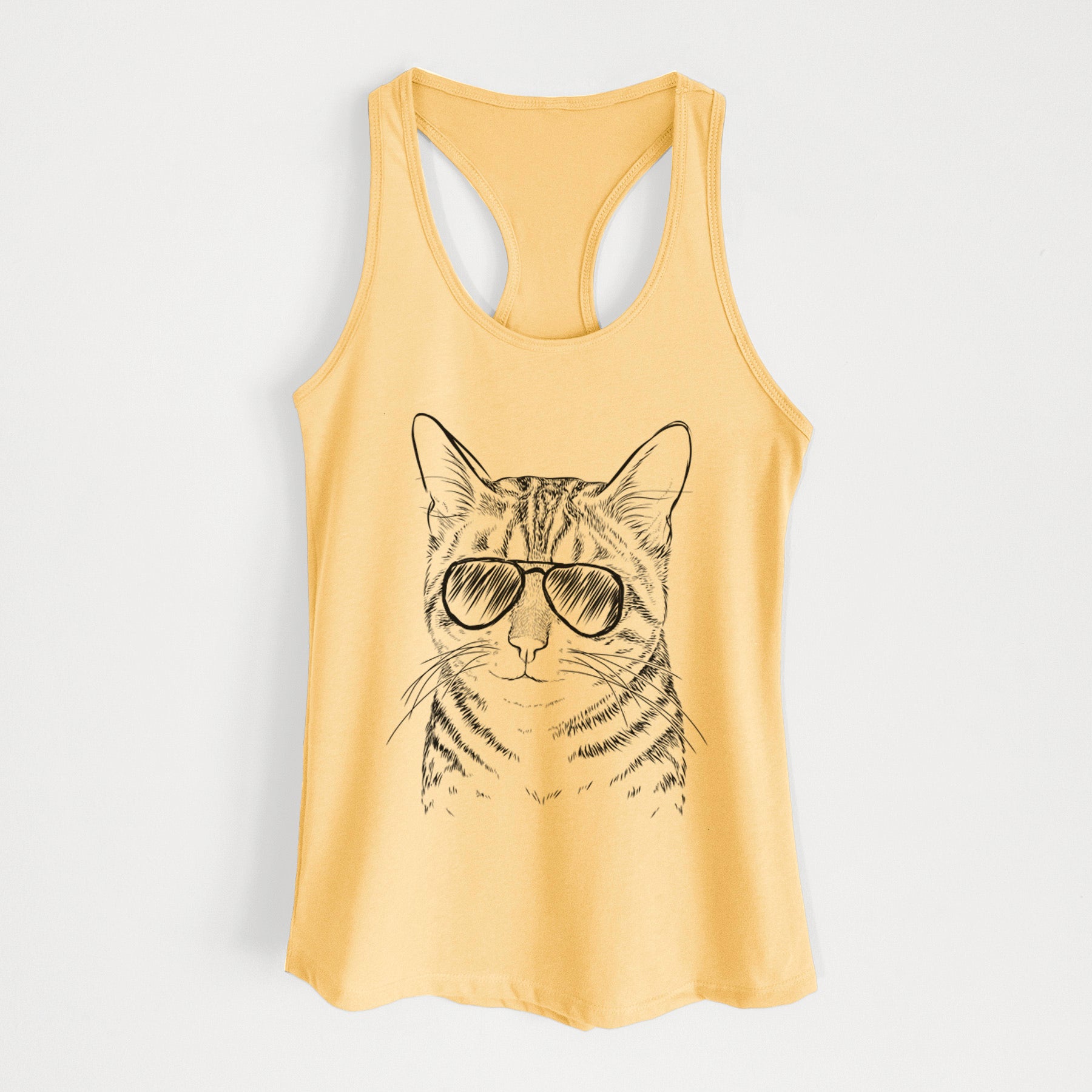 Nell the Tabby Cat - Women's Racerback Tanktop