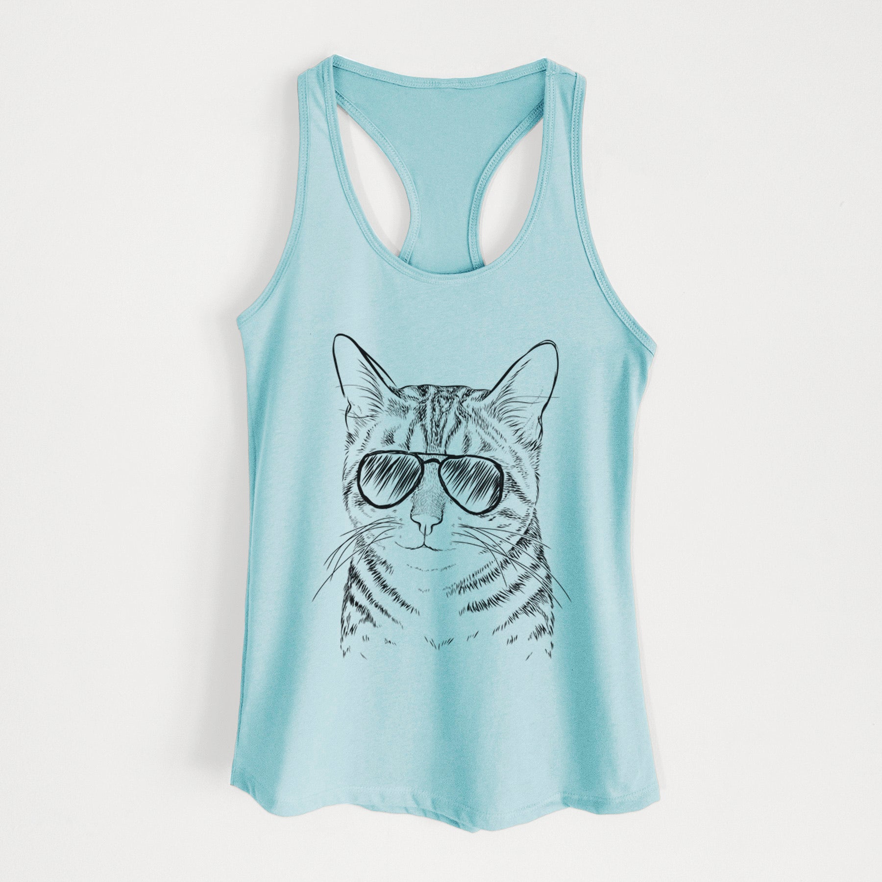 Nell the Tabby Cat - Women's Racerback Tanktop