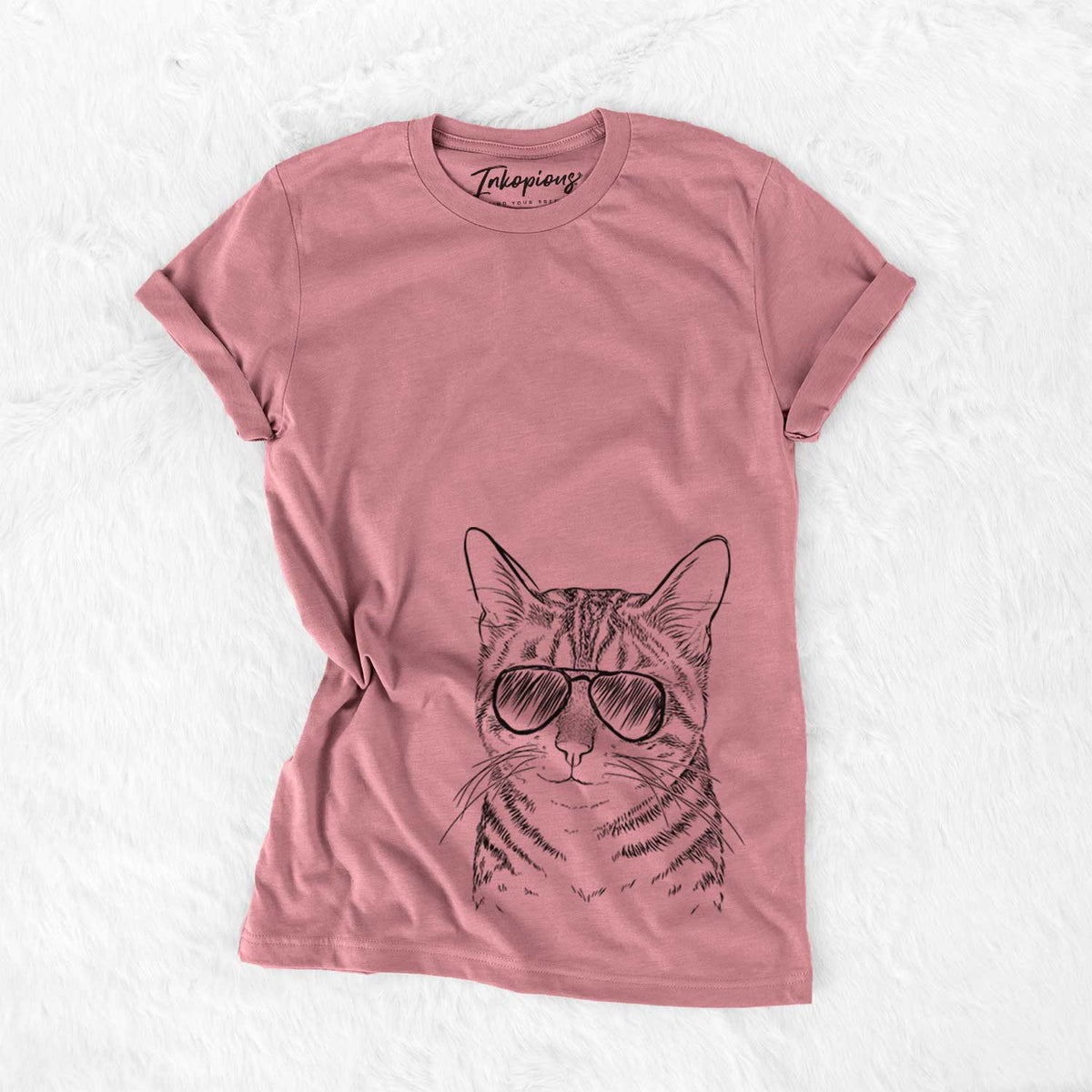 Aviator Nell the Tabby Cat - Unisex Crewneck