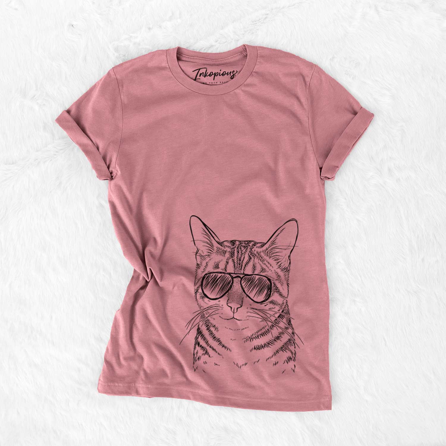Aviator Nell the Tabby Cat - Unisex Crewneck