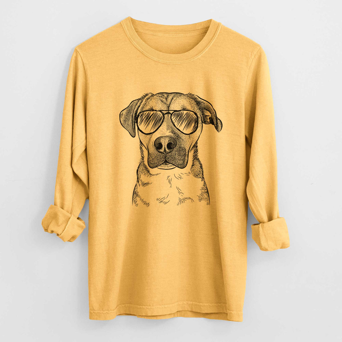Aviators Nemo the Mixed Breed - Heavyweight 100% Cotton Long Sleeve