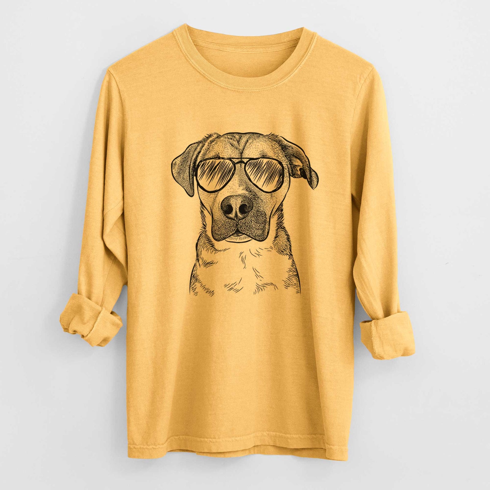 Aviators Nemo the Mixed Breed - Heavyweight 100% Cotton Long Sleeve