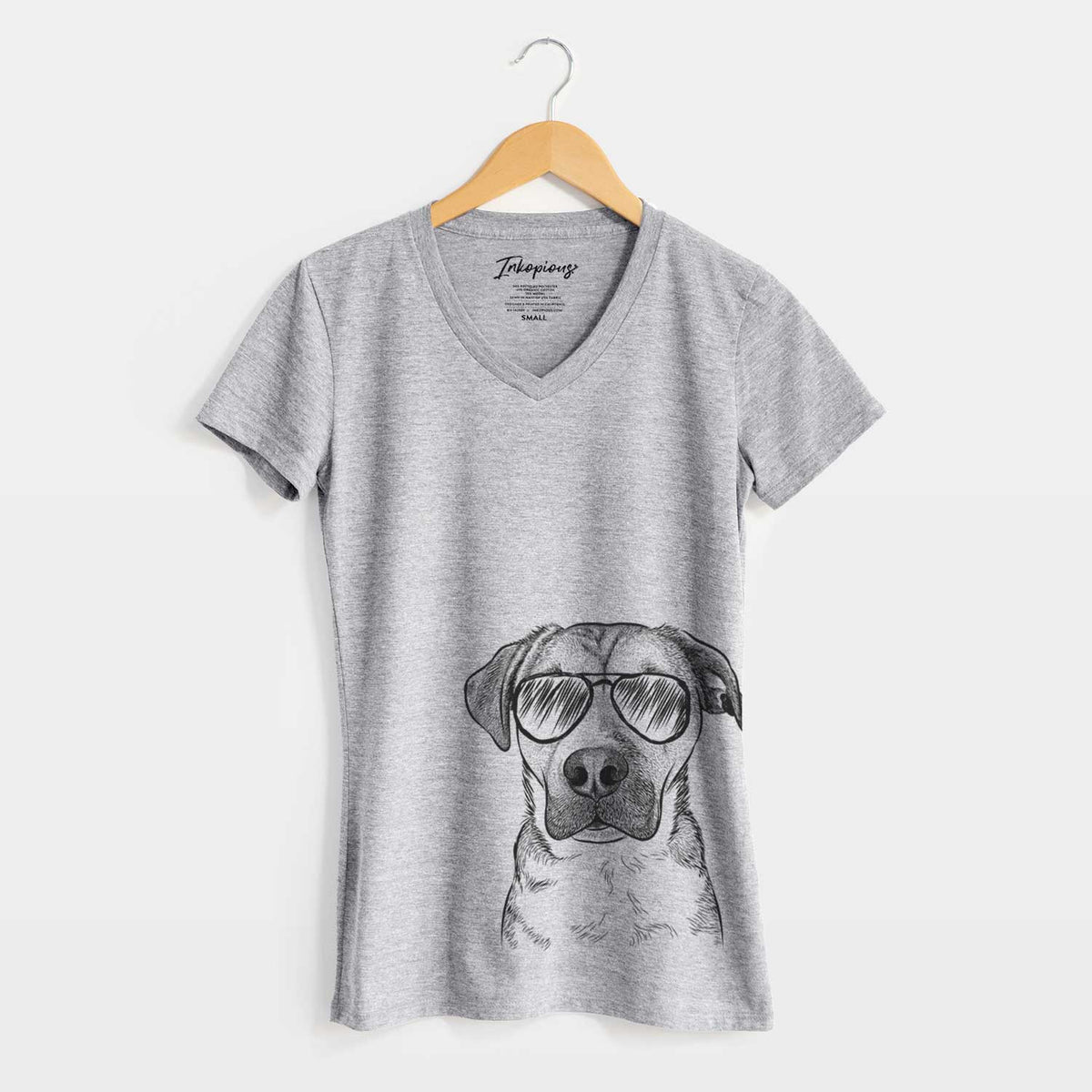 Aviator Nemo the Mixed Breed - Women&#39;s V-neck Shirt