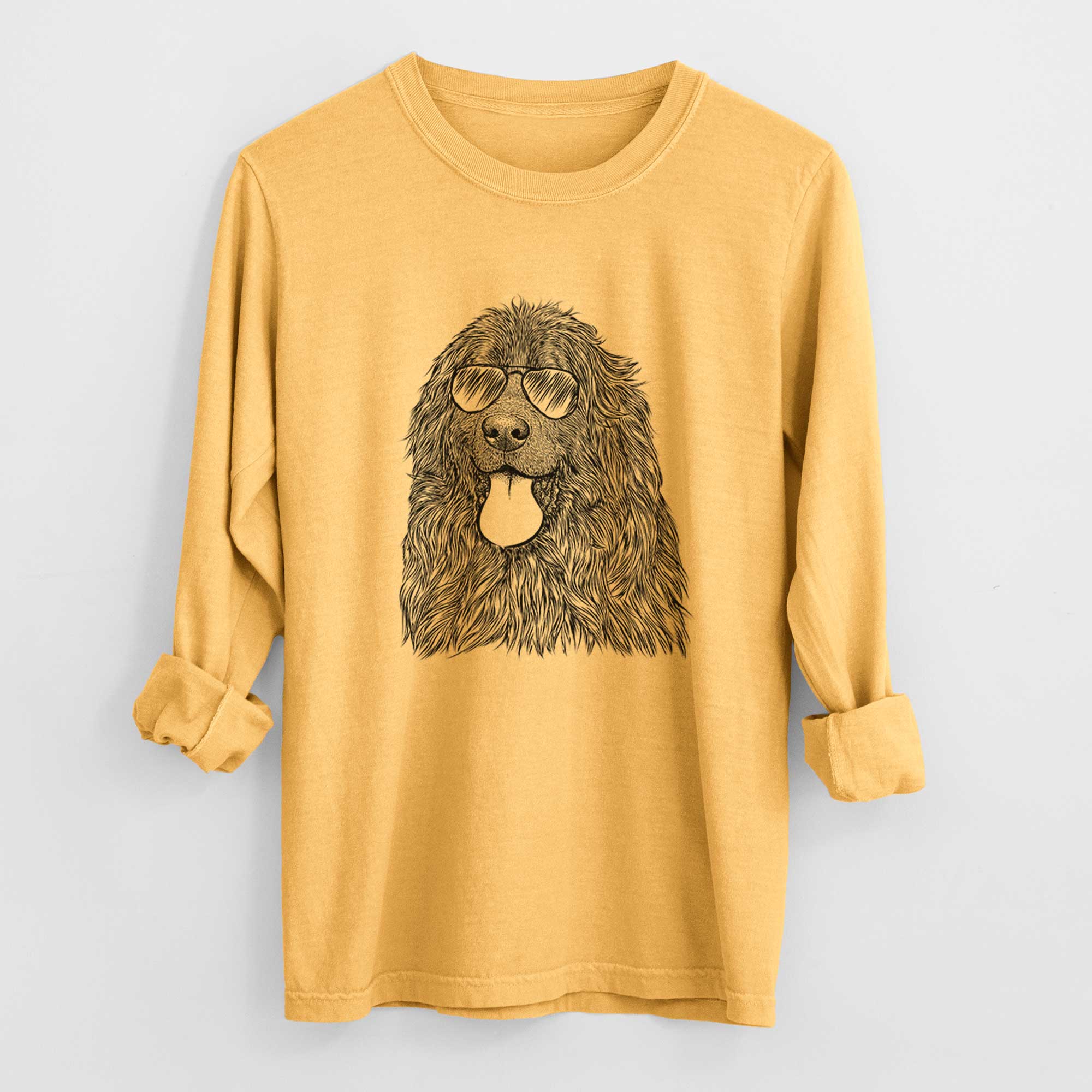 Aviators Neptune the Newfoundland - Heavyweight 100% Cotton Long Sleeve