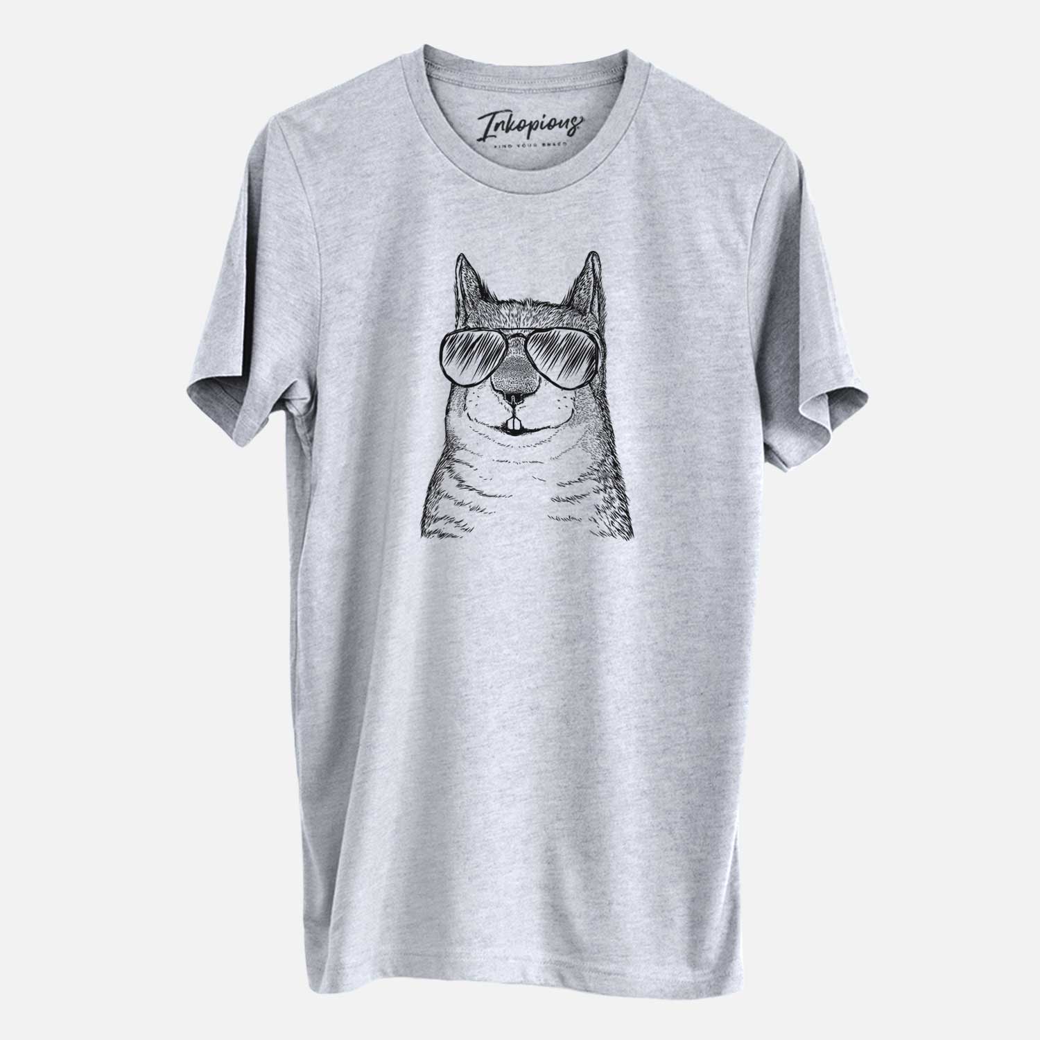 Aviator Nibbles the Squirrel - Unisex Crewneck