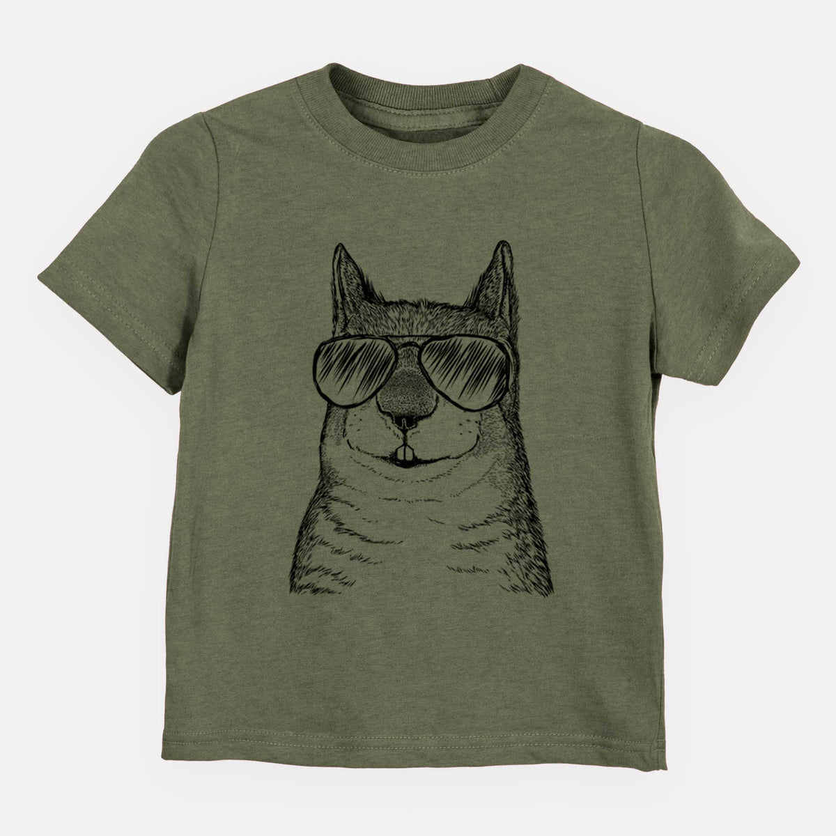 Aviator Nibbles the Squirrel - Kids/Youth/Toddler Shirt