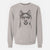 Aviator Nika the Siberian Husky - Unisex Pigment Dyed Crew Sweatshirt