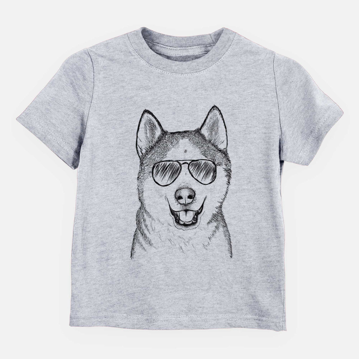 Aviator Nika the Siberian Husky - Kids/Youth/Toddler Shirt