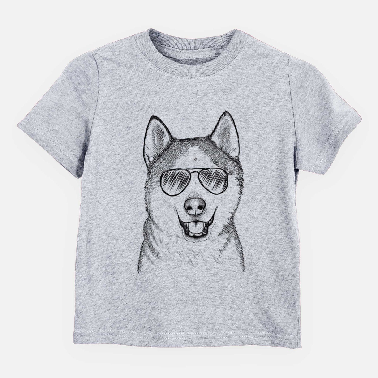 Aviator Nika the Siberian Husky - Kids/Youth/Toddler Shirt