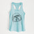 Nikka the Lowchen - Women's Racerback Tanktop