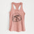 Nikka the Lowchen - Women's Racerback Tanktop