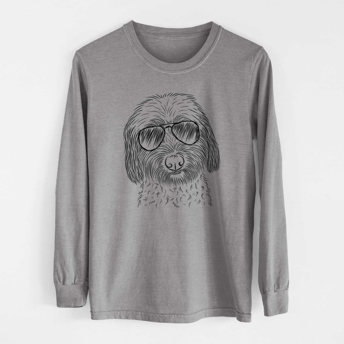 Aviators Niles the Soft Coated Wheaten Terrier - Heavyweight 100% Cotton Long Sleeve