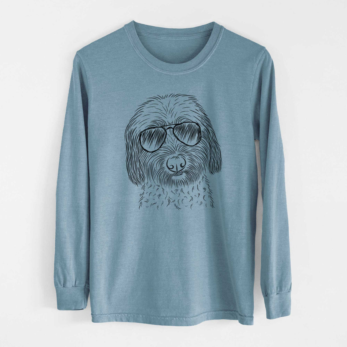 Aviators Niles the Soft Coated Wheaten Terrier - Heavyweight 100% Cotton Long Sleeve