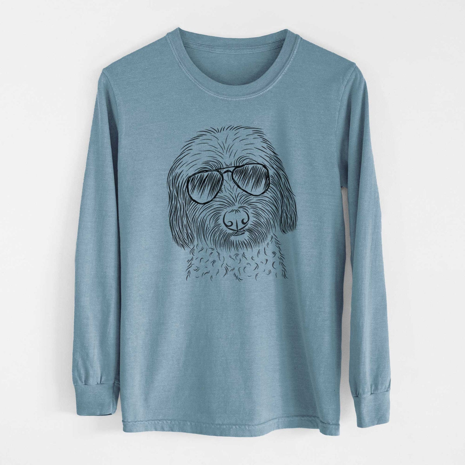 Aviators Niles the Soft Coated Wheaten Terrier - Heavyweight 100% Cotton Long Sleeve