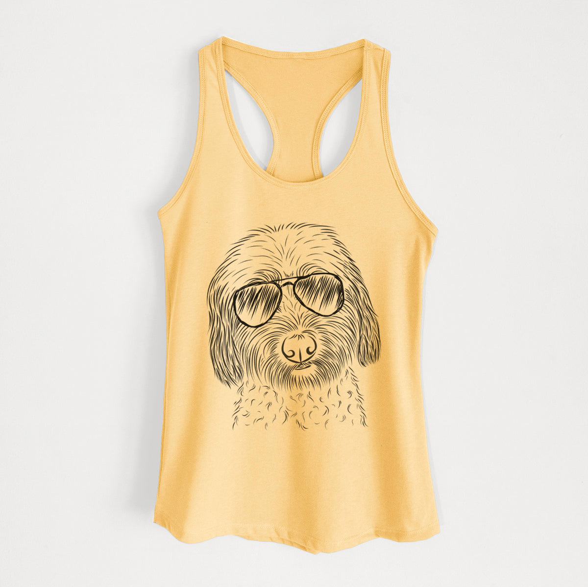 Niles the Soft Coated Wheaten Terrier - Women's Racerback Tanktop