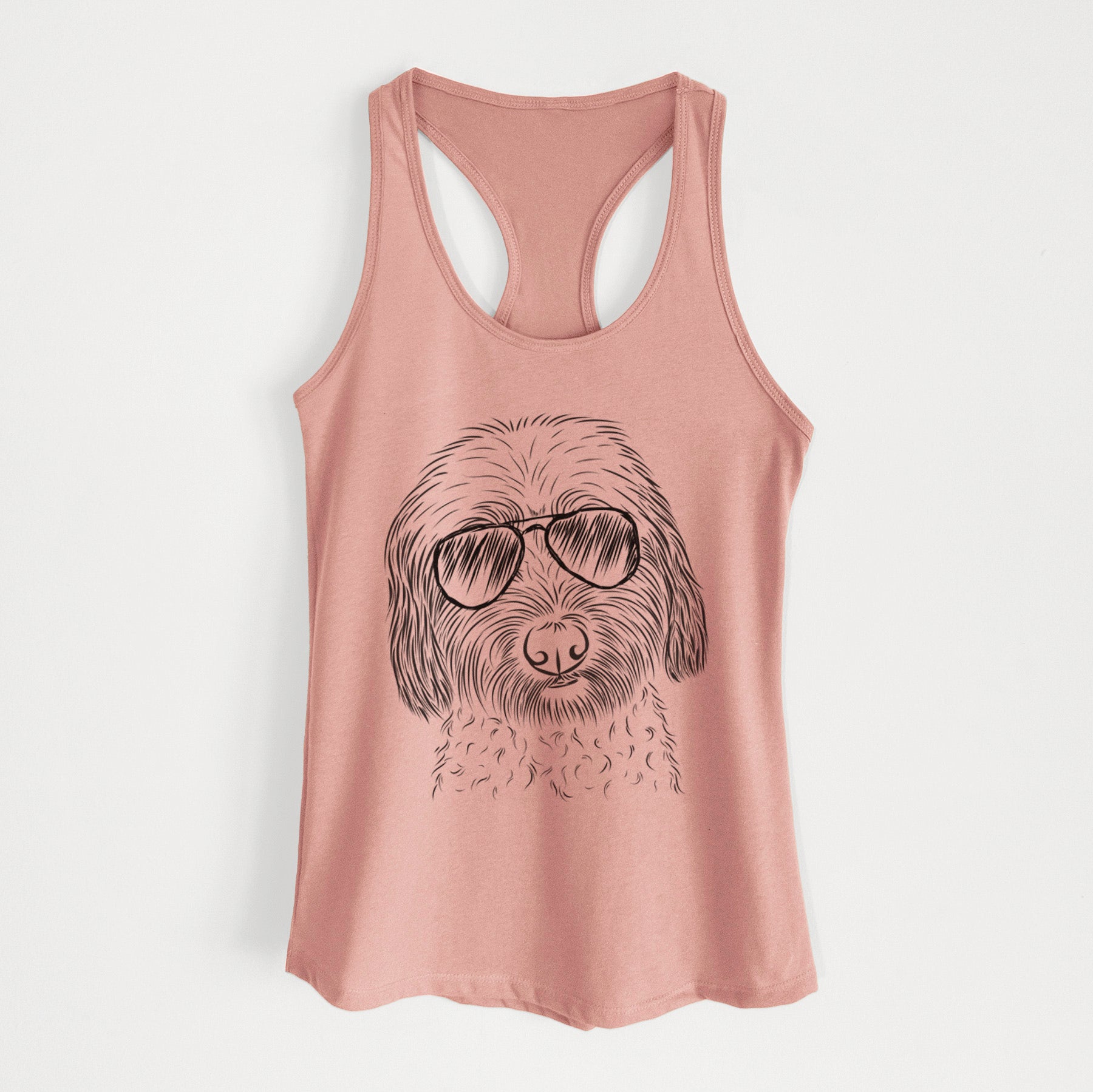 Niles the Soft Coated Wheaten Terrier - Women's Racerback Tanktop