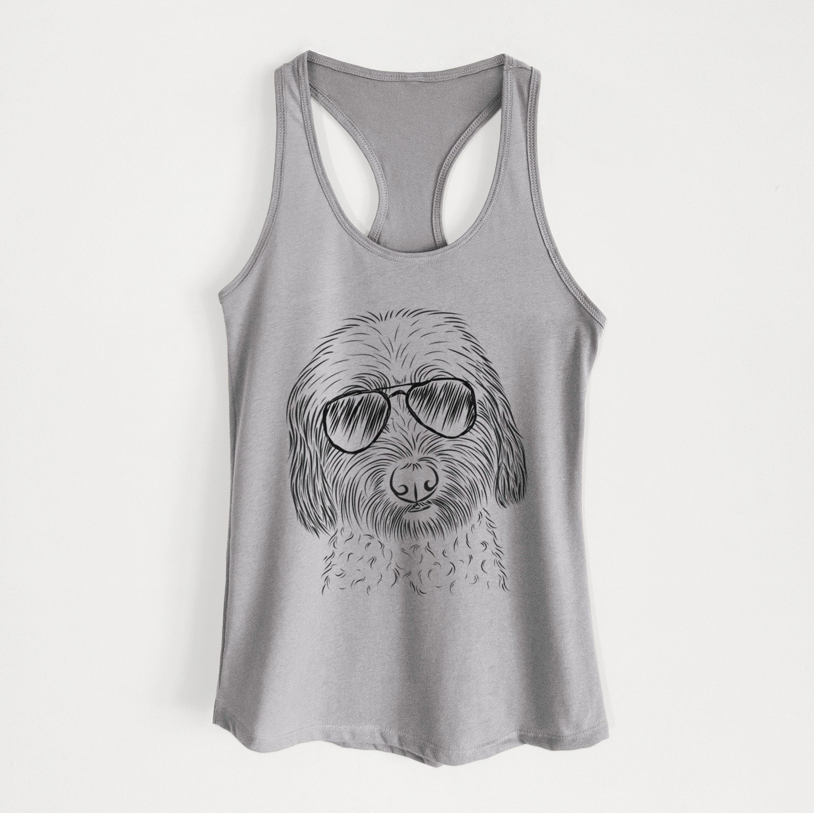 Niles the Soft Coated Wheaten Terrier - Women's Racerback Tanktop