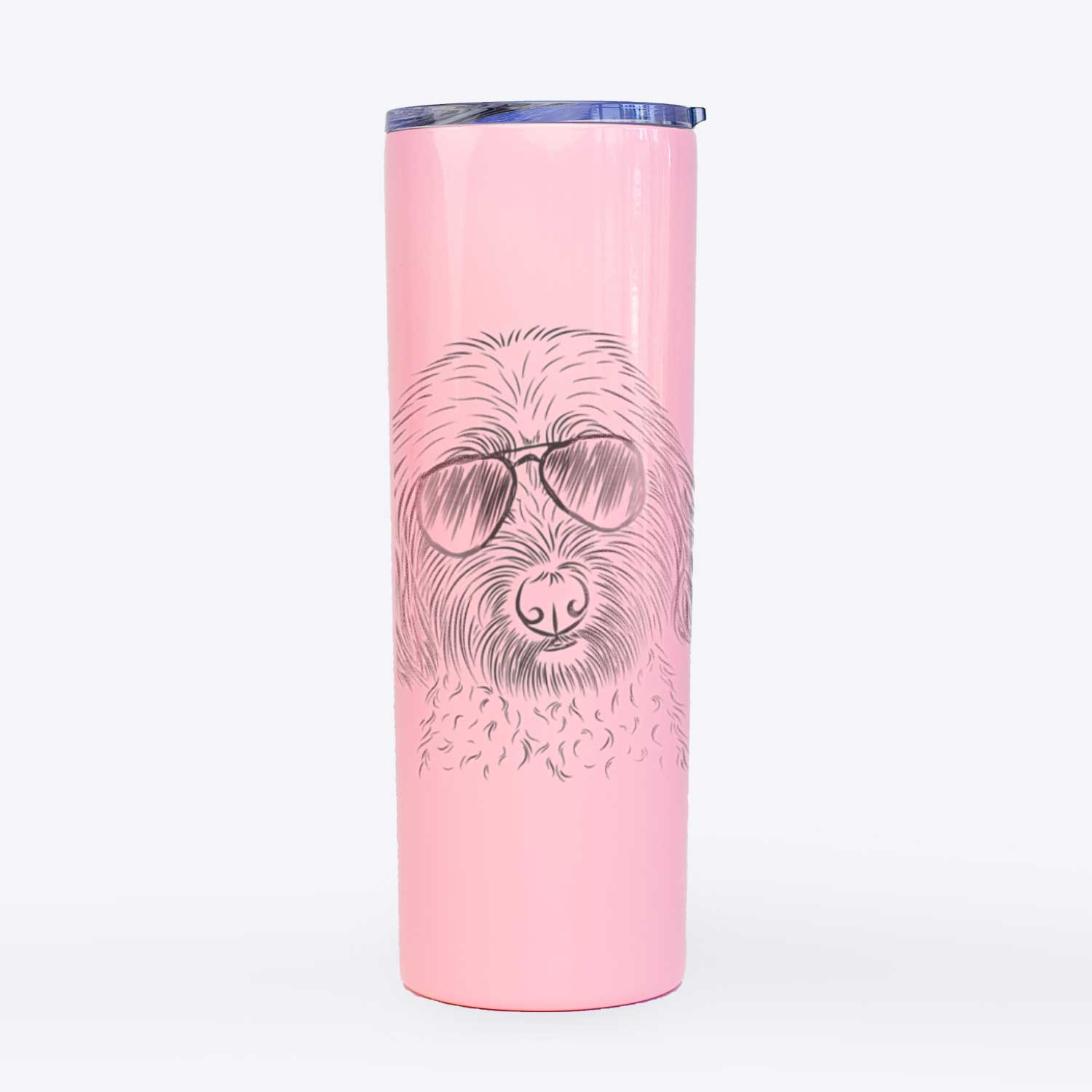 Niles the Soft Coated Wheaten Terrier - 20oz Skinny Tumbler