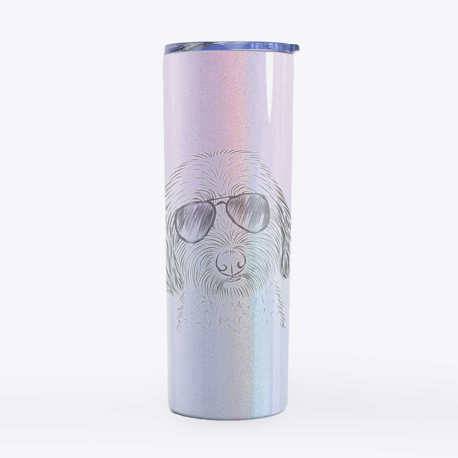 Niles the Soft Coated Wheaten Terrier - 20oz Skinny Tumbler