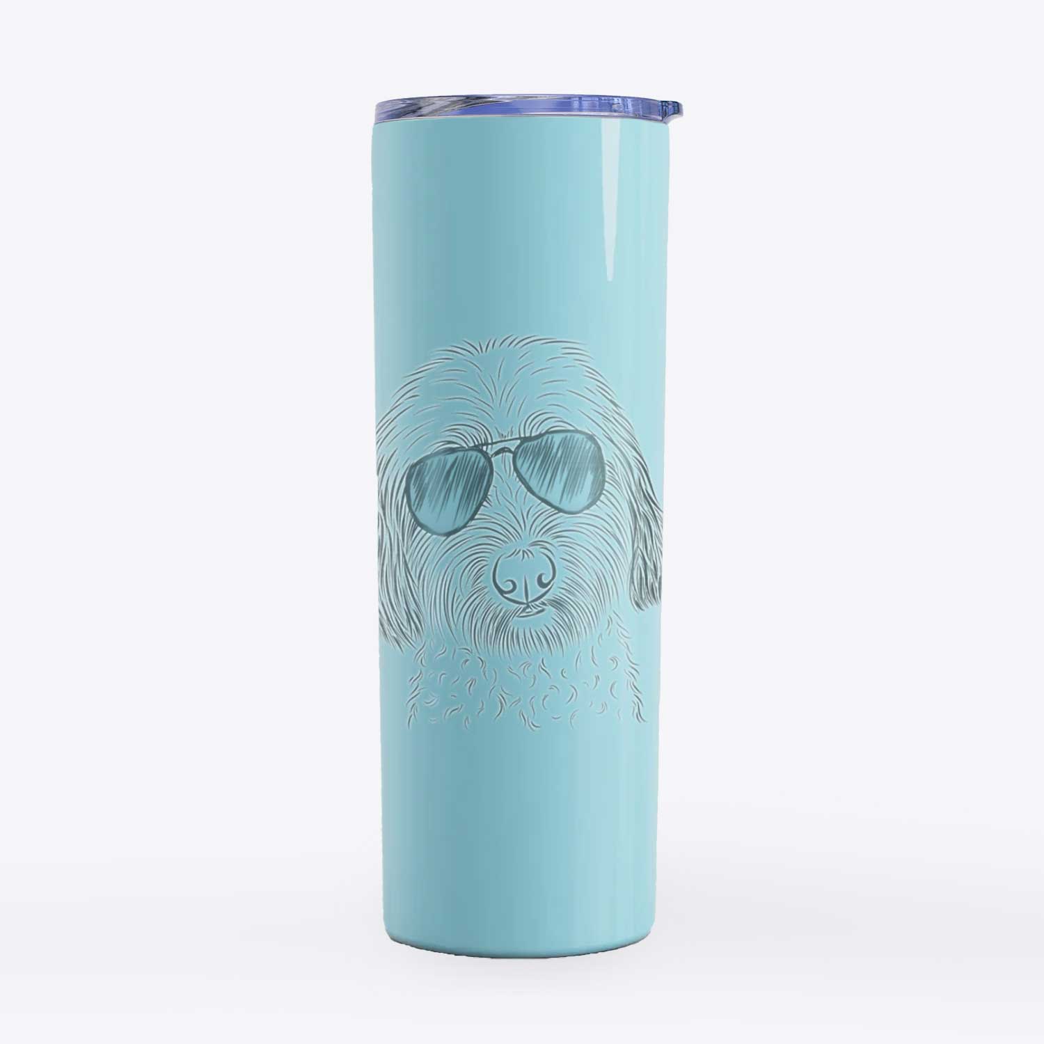 Niles the Soft Coated Wheaten Terrier - 20oz Skinny Tumbler