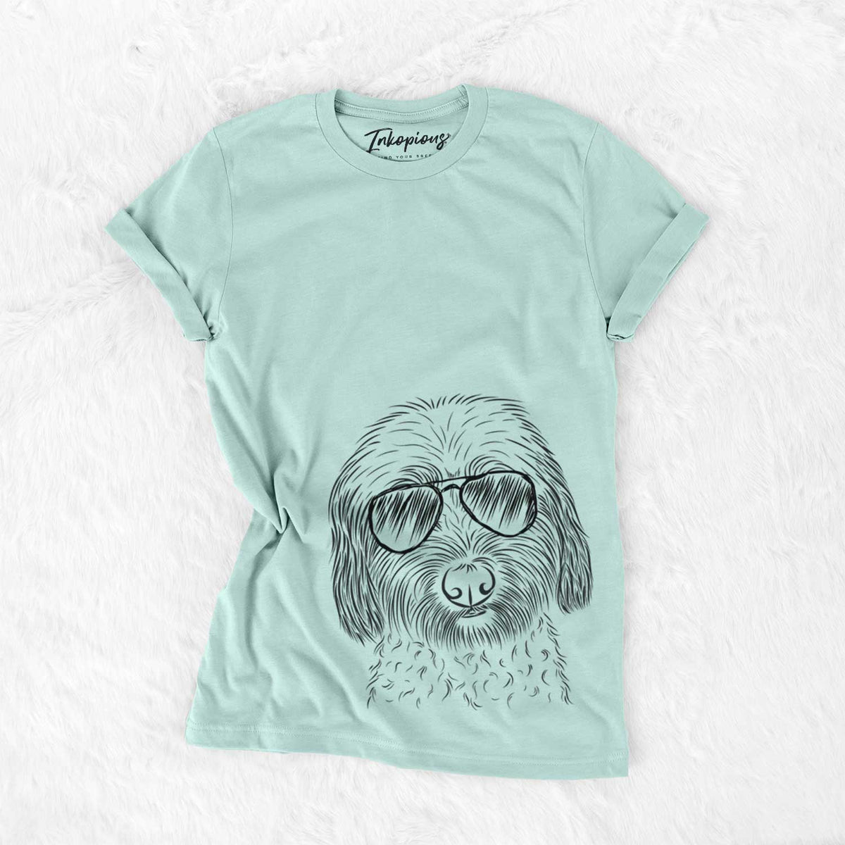 Aviator Niles the Soft Coated Wheaten Terrier - Unisex Crewneck