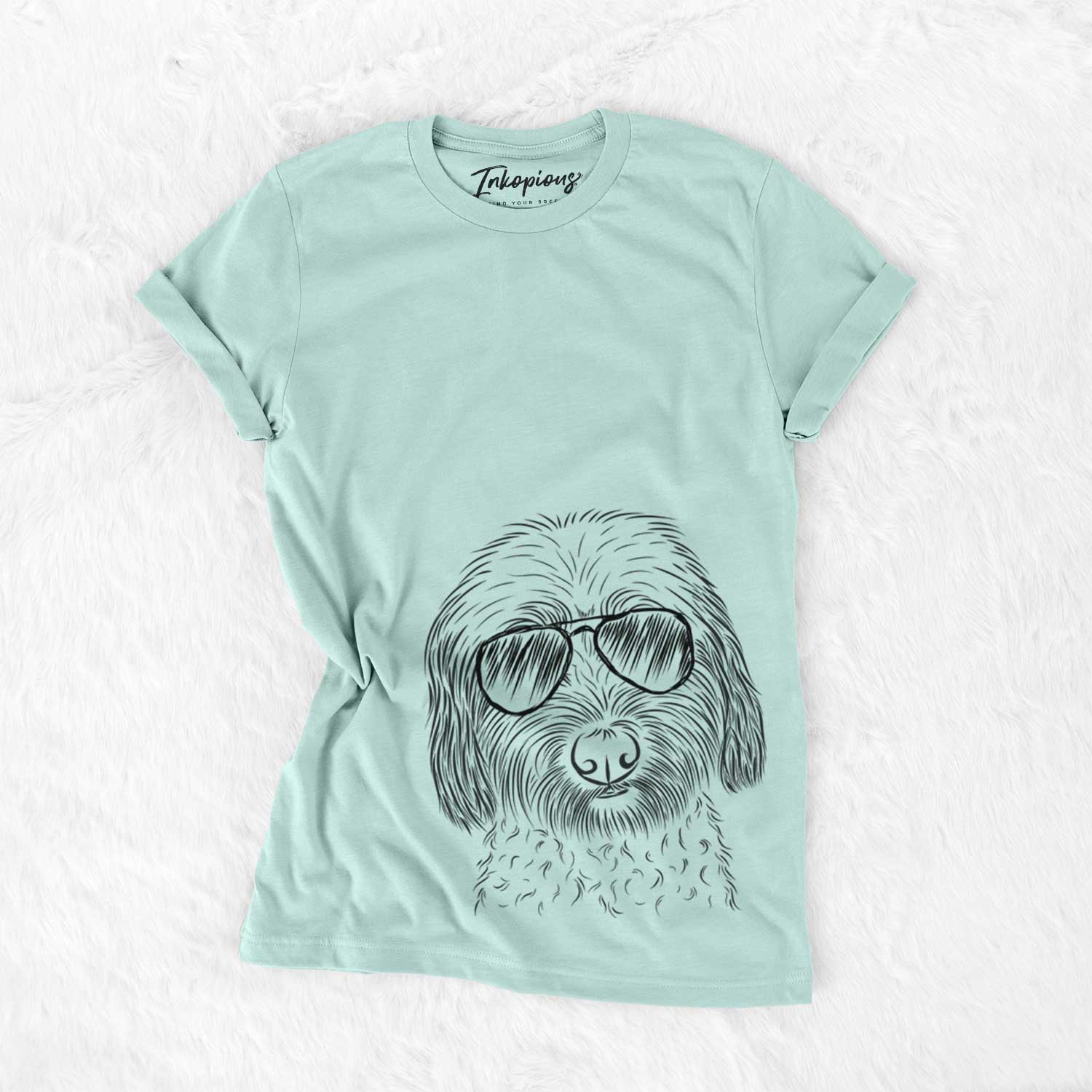 Aviator Niles the Soft Coated Wheaten Terrier - Unisex Crewneck