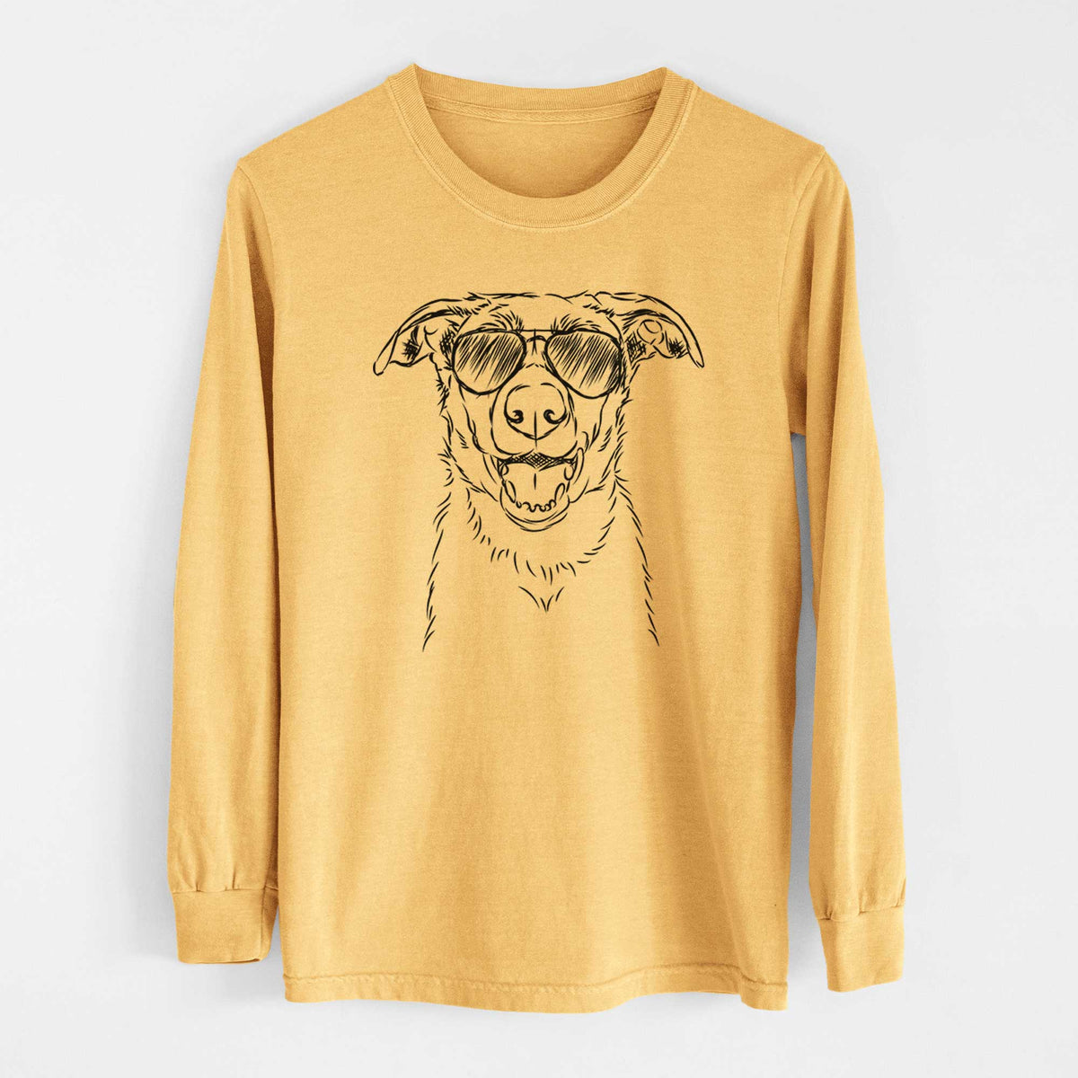 Aviators Noah the Border Collie - Heavyweight 100% Cotton Long Sleeve