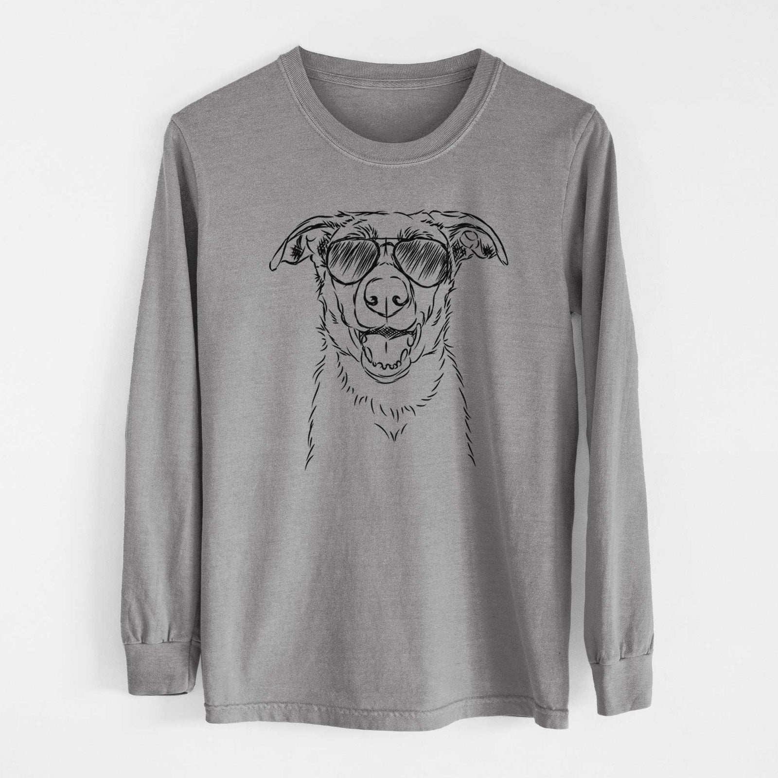 Aviators Noah the Border Collie - Heavyweight 100% Cotton Long Sleeve