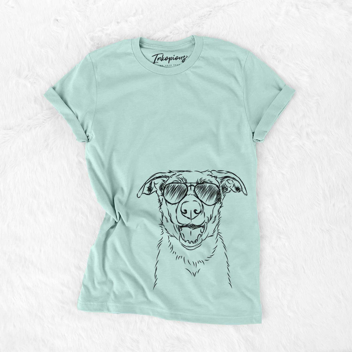 Aviator Noah the Border Collie - Unisex Crewneck