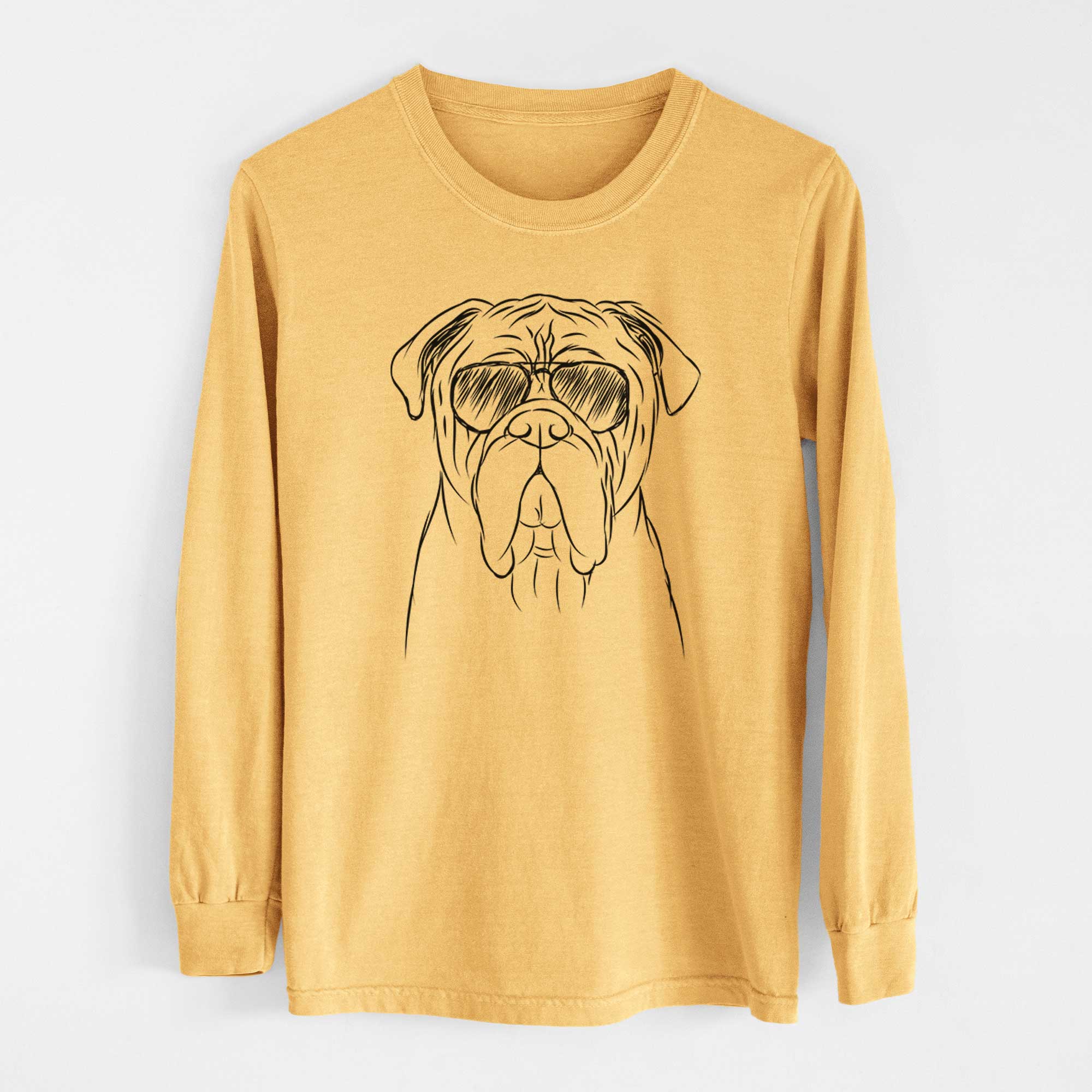 Aviators Nolan the Bull Mastiff - Heavyweight 100% Cotton Long Sleeve