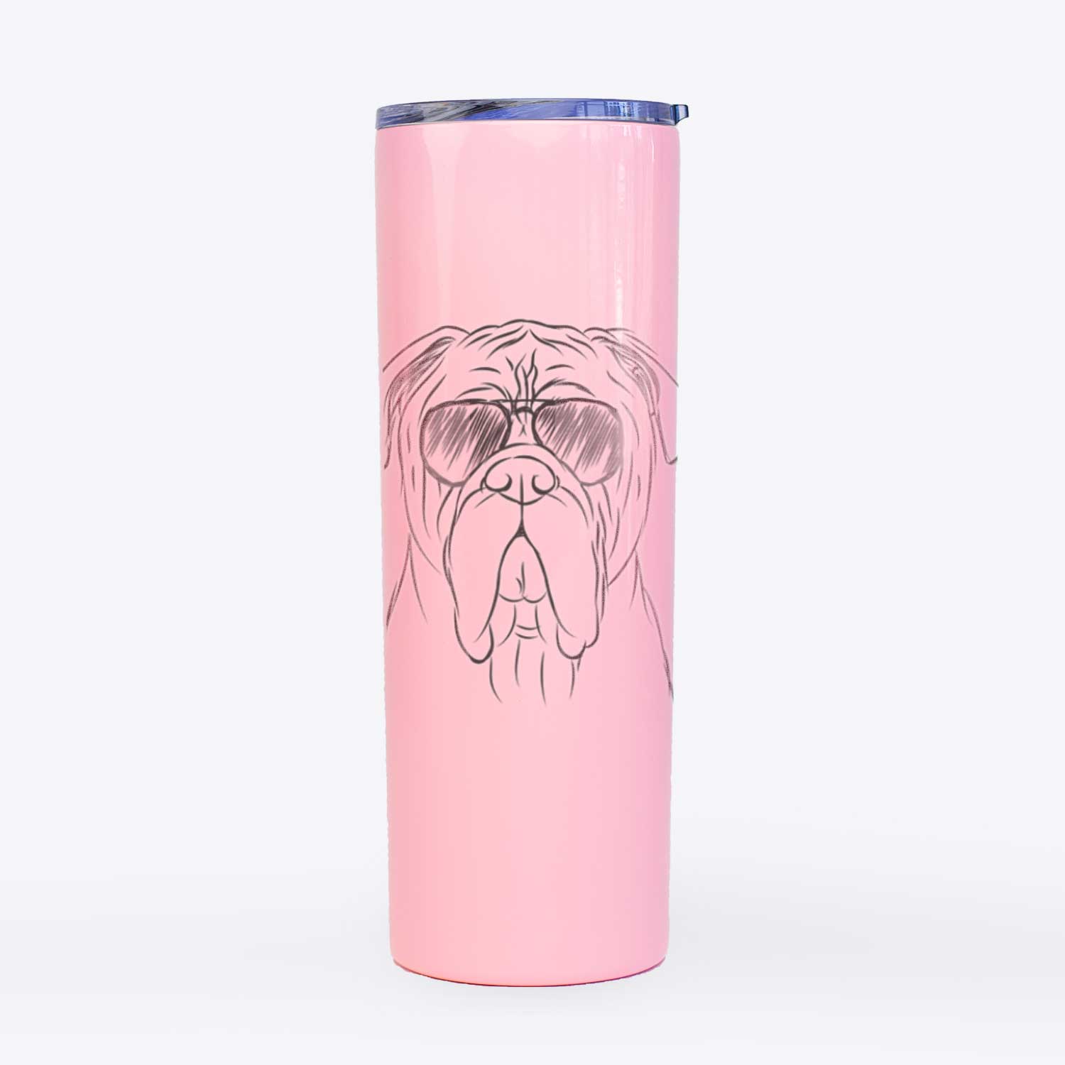 Nolan the Bull Mastiff - 20oz Skinny Tumbler