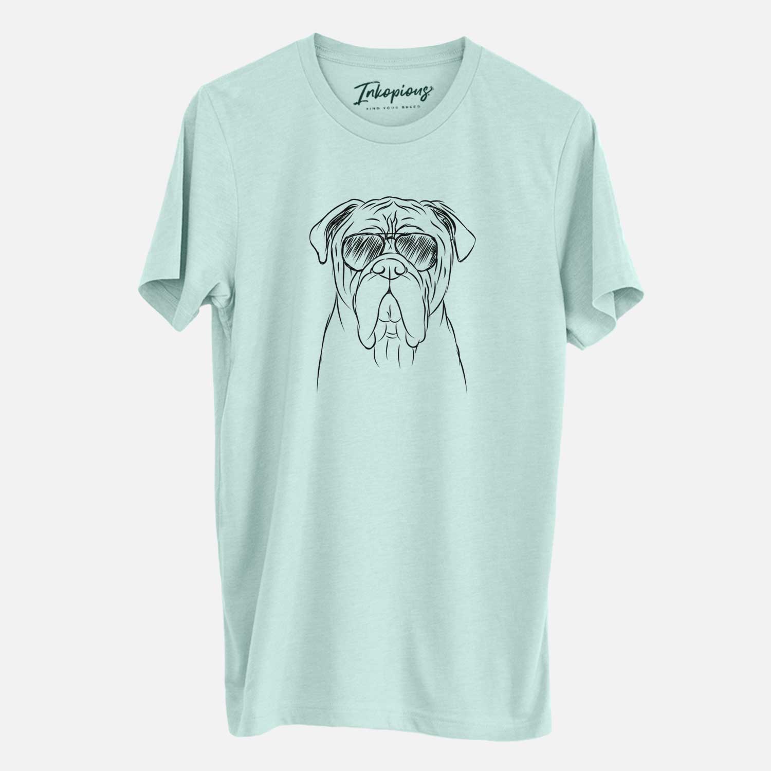 Aviator Nolan the Bull Mastiff - Unisex Crewneck