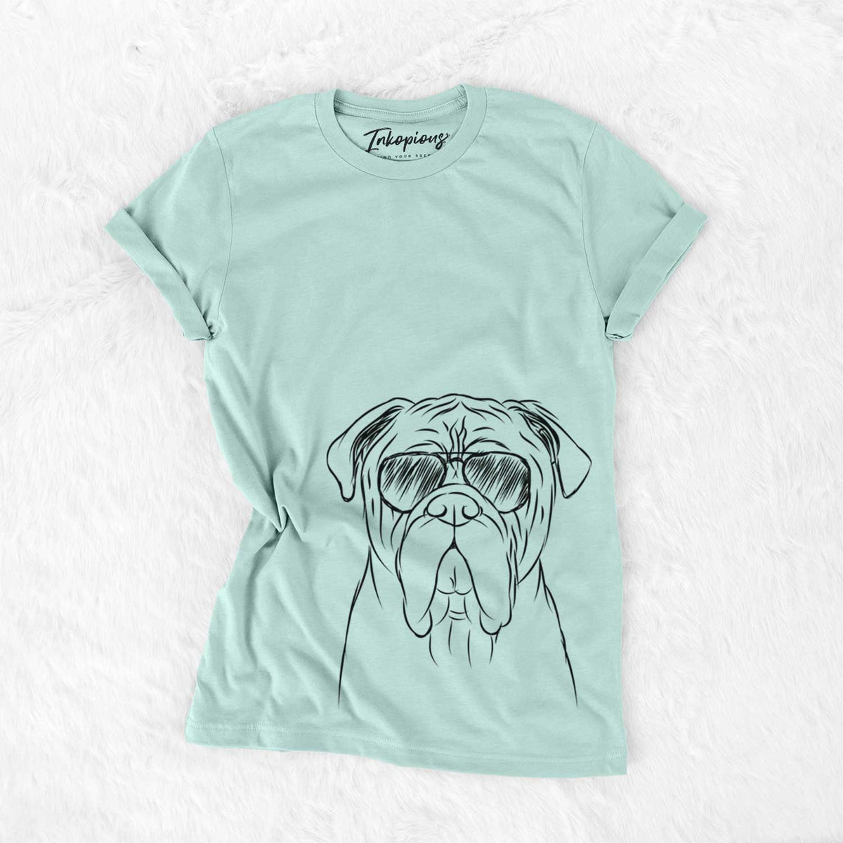 Aviator Nolan the Bull Mastiff - Unisex Crewneck