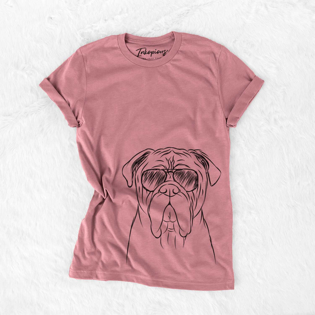 Aviator Nolan the Bull Mastiff - Unisex Crewneck