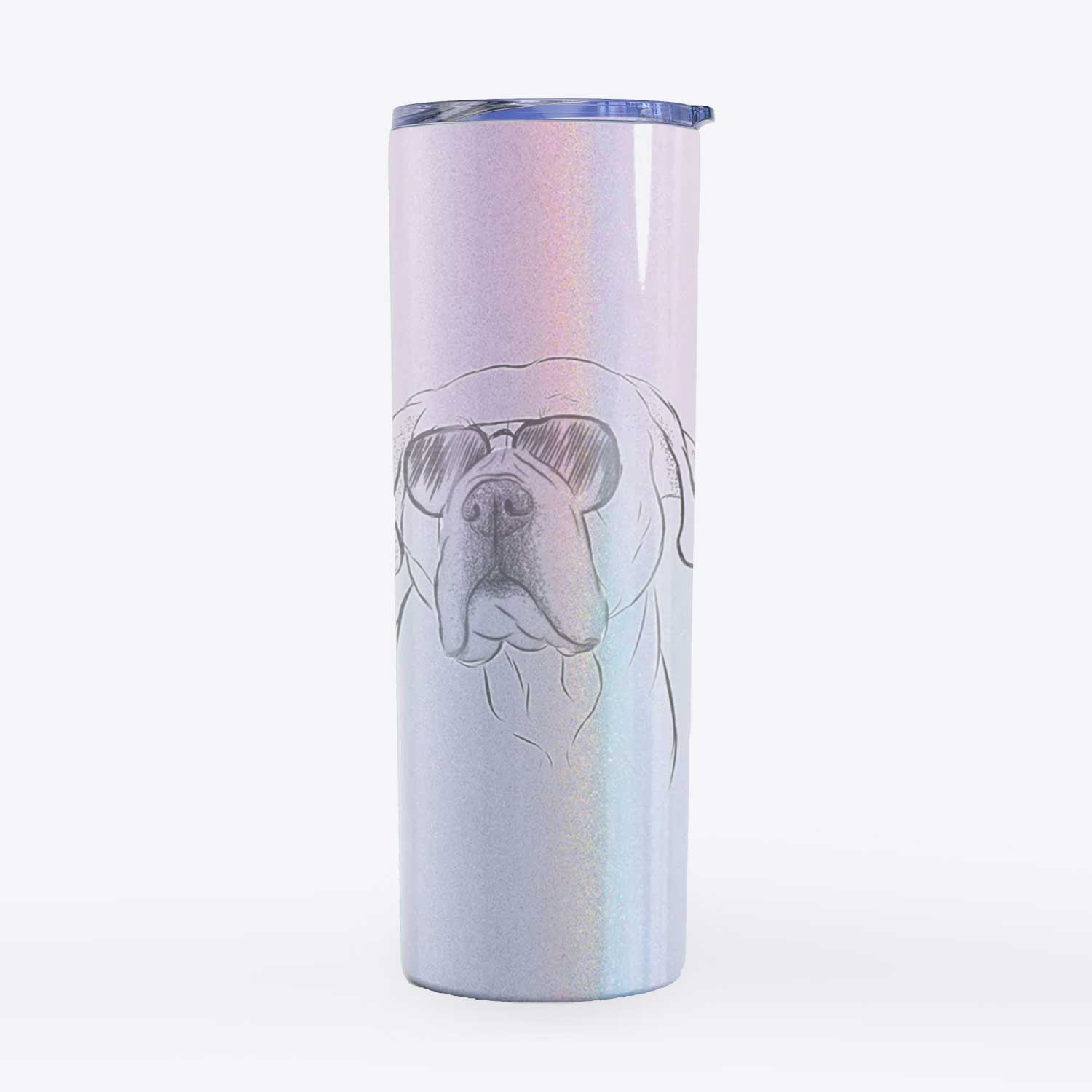 Nora the American Bulldog Mix - 20oz Skinny Tumbler